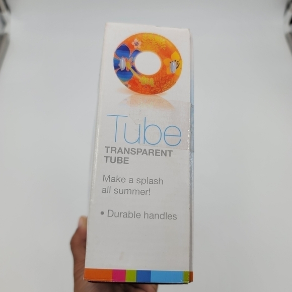 Intex Multicolored Floral Transparent Tube Float - Picture 9 of 9